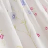 Çiçek desenli pijama şortu Çiçek desenli pijama şortu