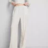 Çiçek desenli pointelle pijama altları