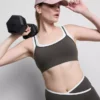 Çift katmanlı spor kısa üst Çift katmanlı spor kısa üst