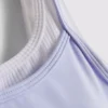 Çift katmanlı spor kısa üst Çift katmanlı spor kısa üst