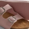 Çift tokalı mule sandaletler