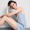 Çizgili cami şortlu pijama Çizgili cami şortlu pijama