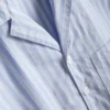 Çizgili, düğmeli pijama gömleği