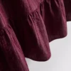 Çizgili peplum etekli tişört Çizgili peplum etekli tişört