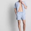 Çizgili pijama şortu Çizgili pijama şortu