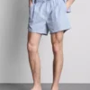 Çizgili pijama şortu Çizgili pijama şortu