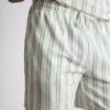 Çizgili pijama şortu Çizgili pijama şortu