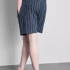Çizgili pijama şortu Çizgili pijama şortu