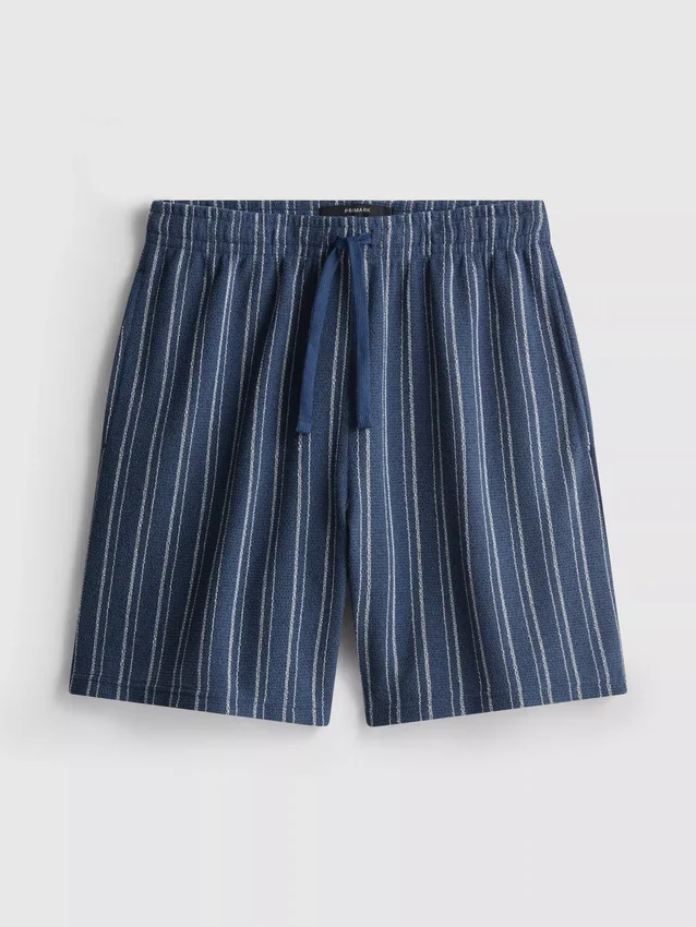 Çizgili pijama şortu Çizgili pijama şortu