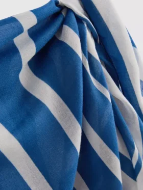 Çizgili plaj pareosu