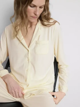 Jersey erkek tarzı pijamalar