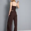 Jersey geniş paça pantolon Jersey geniş paça pantolon