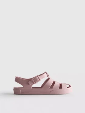 Kafesli jel sandaletler