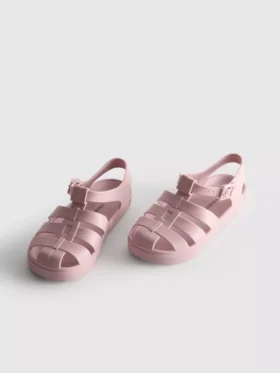 Kafesli jel sandaletler