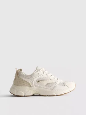 Kalın file panelli sneakerlar