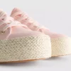 Kanvas jüt düz tabanlı Sneakerlar