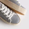Kanvas jüt düz tabanlı Sneakerlar
