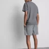 Kareli kısa pijama