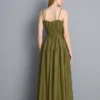 Katlı smock maxi elbise Katlı smock maxi elbise