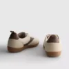 Kauçuk tabanlı düşük bilekli Sneakerlar