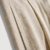 Keten karışımlı geniş paça pantolon Keten karışımlı geniş paça pantolon