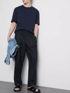 Keten karışımlı pantolon