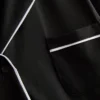 Kontrast şeritli boyfriend pijama Kontrast şeritli boyfriend pijama