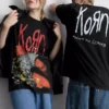 Korn desenli tişört Korn desenli tişört