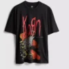 Korn desenli tişört Korn desenli tişört