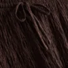 Kırışık düz paça büzgülü pantolon Kırışık düz paça büzgülü pantolon