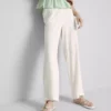Kırışık düz paça pantolon