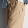 Kırışık geniş paça pantolon