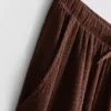 Kırışık geniş paça pantolon