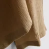 Kırışık geniş paça pantolon