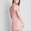 Kırışık kap kollu mini elbise Kırışık kap kollu mini elbise