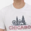Kısa kollu Chicago tişört Kısa kollu Chicago tişört
