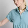 Kısa kollu katlı mini elbise Kısa kollu katlı mini elbise