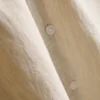 Kısa kollu keten karışımlı gömlek Kısa kollu keten karışımlı gömlek