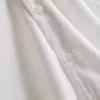 Kısa kollu keten karışımlı gömlek Kısa kollu keten karışımlı gömlek