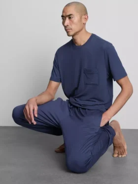 Kısa kollu pijama üstü