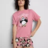 Kung Fu Panda karakterli kısa pijama