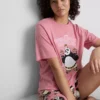 Kung Fu Panda karakterli kısa pijama