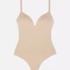 Kupalı tanga bodysuit