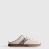 Lastik tabanlı slip-on sneakerlar