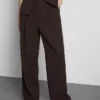 Lila düz paça pantolon Lila düz paça pantolon
