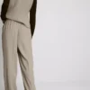 Lila düz paça pantolon Lila düz paça pantolon