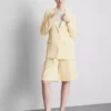 Lila tek sıra düğmeli blazer Lila tek sıra düğmeli blazer