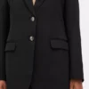 Lila tek sıra düğmeli blazer Lila tek sıra düğmeli blazer