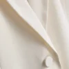 Lila tek sıra düğmeli blazer Lila tek sıra düğmeli blazer