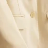 Lila tek sıra düğmeli blazer Lila tek sıra düğmeli blazer